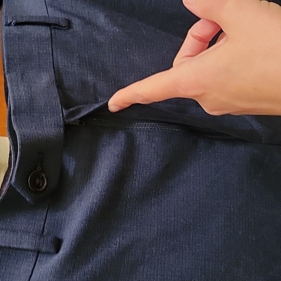 Lauren Ralph Lauren | Men's Navy Blue Dress Pants in size 32x32 - Picture 3 of 8